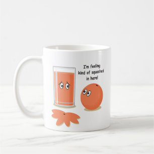 Orange squash kaffemugg