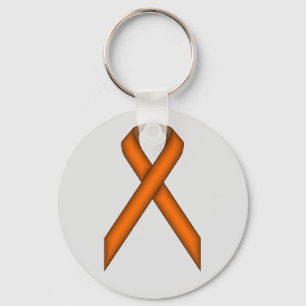 Orange Standard Ribbon av Kenneth Yoncich Nyckelring