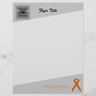 Orange Standard Ribbon av Kenneth Yoncich Reklamblad