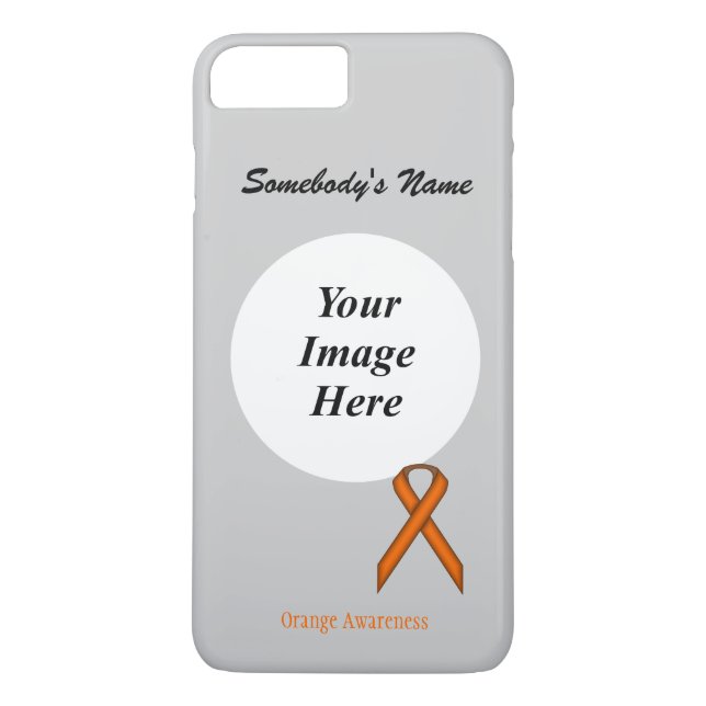 Orange Standard Ribbon Tmpl av Kenneth Yoncich Case-Mate iPhone Skal (Baksida)