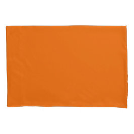 Orange Standard Storlek Pillow Fodral Pair