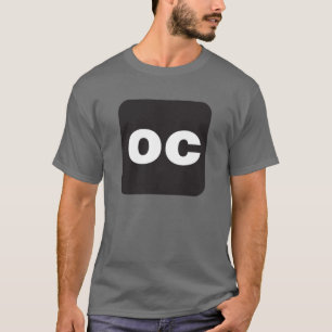 Orange ståndsmässig skjorta tee shirt