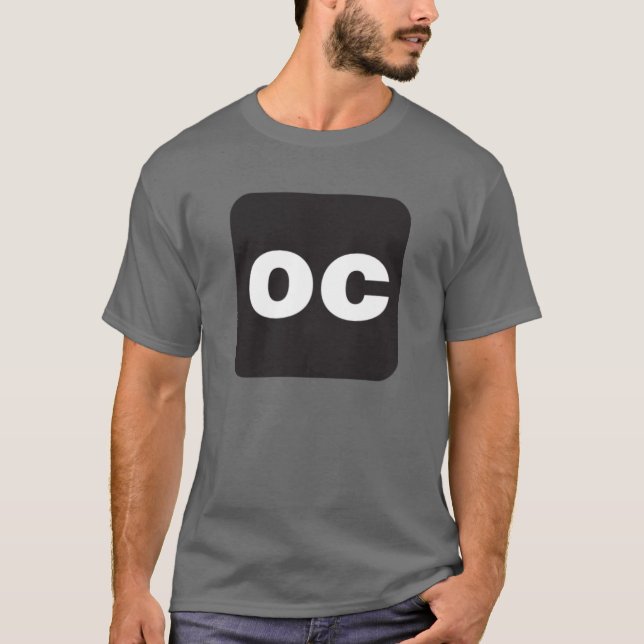 Orange ståndsmässig skjorta tee shirt (Framsida)