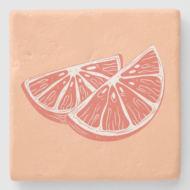 Orange Stenunderlägg (Framsidan)