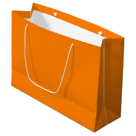Orange stor gift-tagg