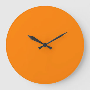 Orange Stor Klocka