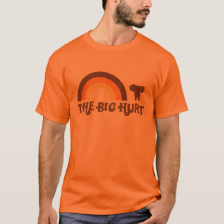 Orange stor menregnbågeT-tröja Tröja