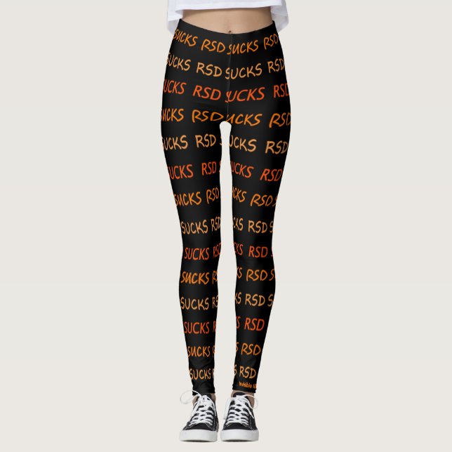 Orange/Sucks...RSD Leggings (Framsida)