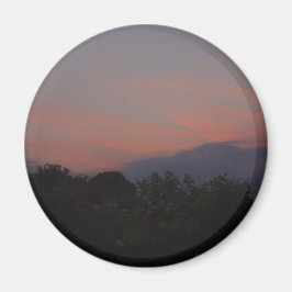 Orange Sunset Magnet