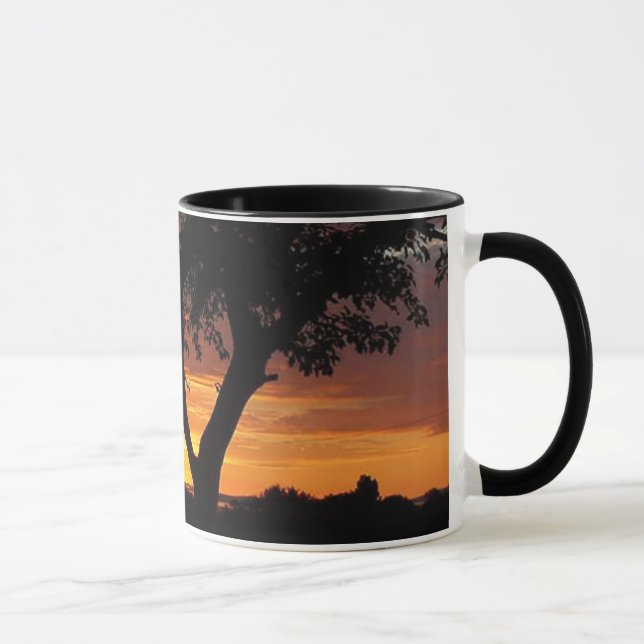 Orange Sunset Mugg (Höger)
