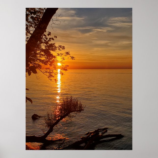 Orange Sunset Poster (Framsidan)