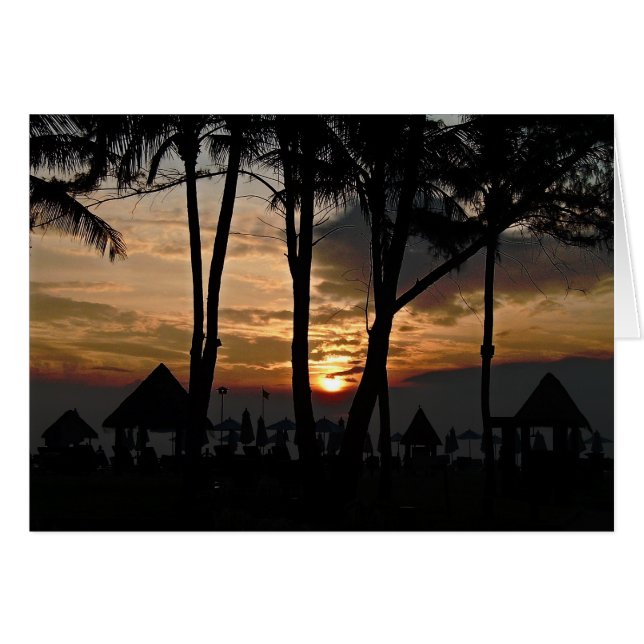 orange sunset thialand OBS kort (Framsidan Horizontal)