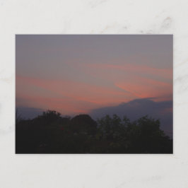 Orange Sunset Vykort