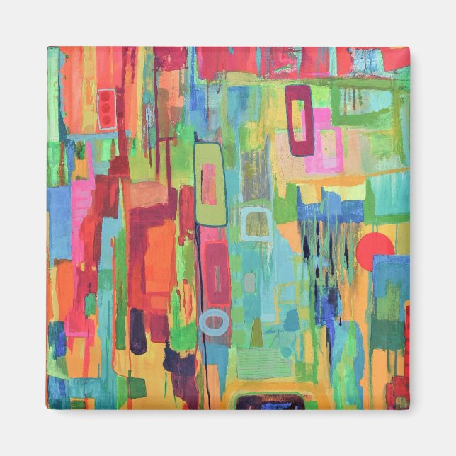 Orange Sunshine Magnet (Framsidan)