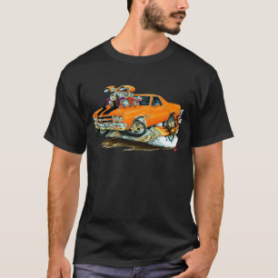Orange-Svart för El Camino lastbil 1970 T Shirt