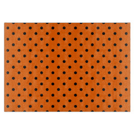 Orange/Svart Polka dots avskärningsnämnd