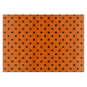 Orange/Svart Polka dots avskärningsnämnd