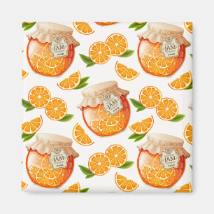 Orange Sylt Magnet