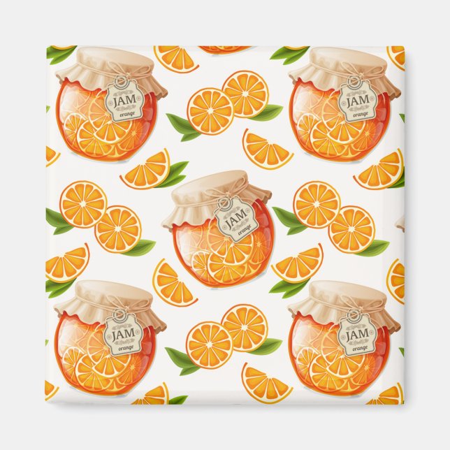 Orange Sylt Magnet (Framsidan)