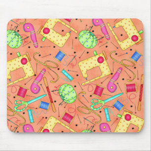 Orange Syningsnotioner Mousepad Musmatta