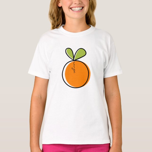 Orange T-Shirt (Framsida)