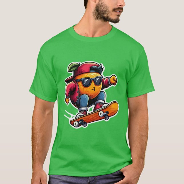ORANGE T SHIRT (Framsida)