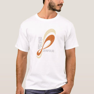 Orange T-tröja med Swoosh T-shirt