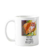 Orange Tabby Coffee Mugg