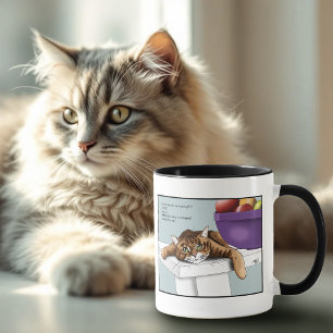 Orange Tabby Cute Trets Mugg