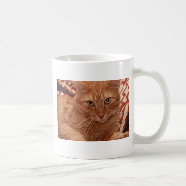 Orange Tabby Kaffemugg (Höger)