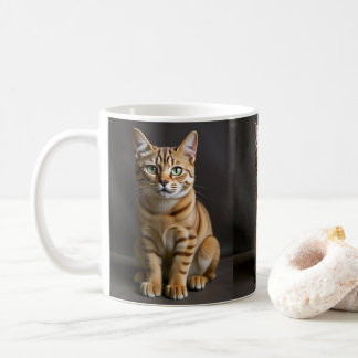 Orange Tabby katt Kaffemugg