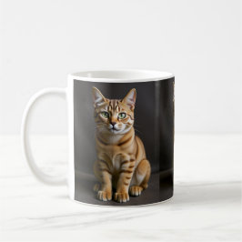 Orange Tabby katt Kaffemugg