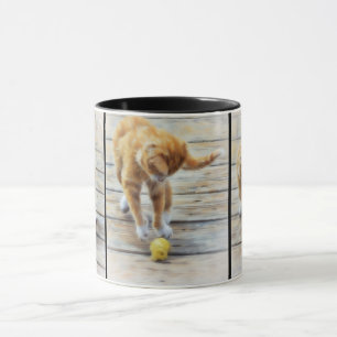 Orange Tabby katt Kitten Playful Bilder Mugg