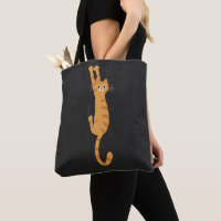  Orange Tabby katt på | Lustigt randigt Katt