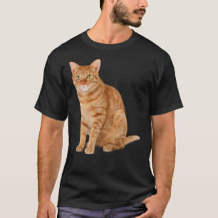 Orange Tabby katt T-Shirt