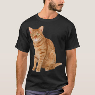 Orange Tabby katt T Shirt