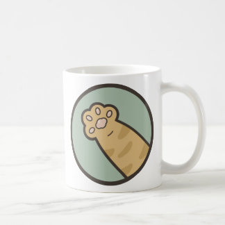 Orange tabby katt tass kaffemugg
