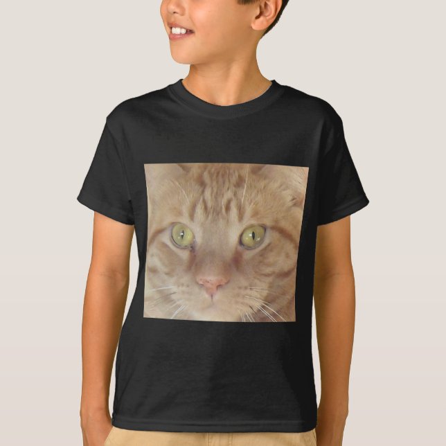 Orange Tabby katt Tee (Framsida)