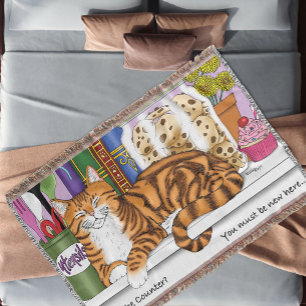 Orange Tabby Kitchen Counter Top Cat Mysfilt