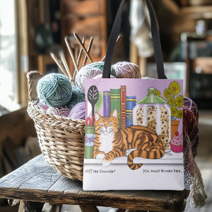 Orange Tabby Kitchen Counter Top Cat Tygkasse