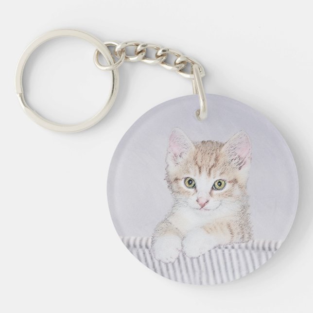 Orange Tabby Kitten Painting - Originalkassett (Framsidan)