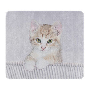 Orange Tabby Kitten Painting - Originalkassett