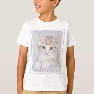 Orange Tabby Kitten Painting - Originalkassett T Shirt