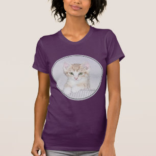 Orange Tabby Kitten Painting - Originalkassett T Shirt