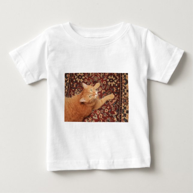 Orange Tabby T Shirt (Framsida)