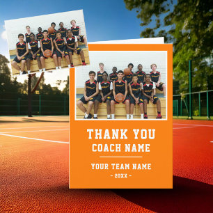 Orange Tack coach Kort Lag Namn Foto