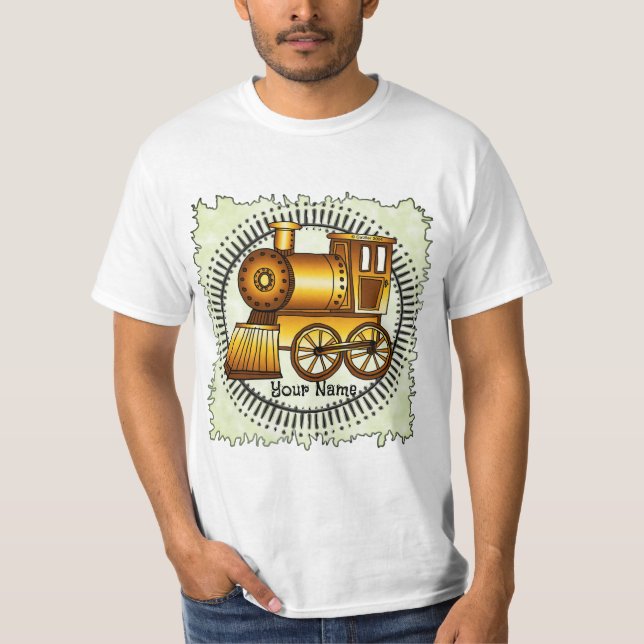 Orange Tåg t-shirt (Framsida)