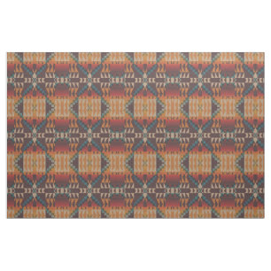 Orange Taupe Brown Red Teal Blue Ethnic look Tyg
