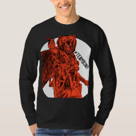 Orange #teamb3ar för slagfält B3ar Tee