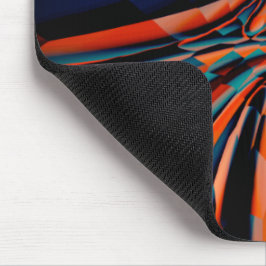 Orange teckning på fyrkanter som är justerade efte musmatta